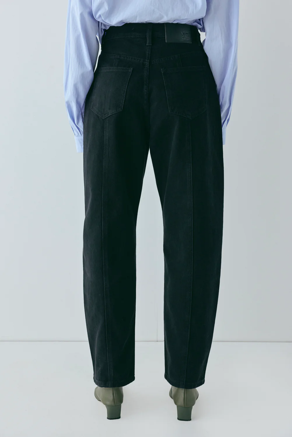 Lex Barrel Denim Jeans Black - Image 4