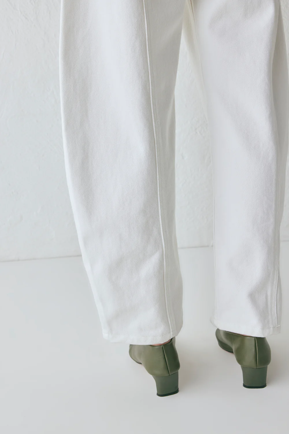 Lex Barrel Denim Jeans White - Image 7