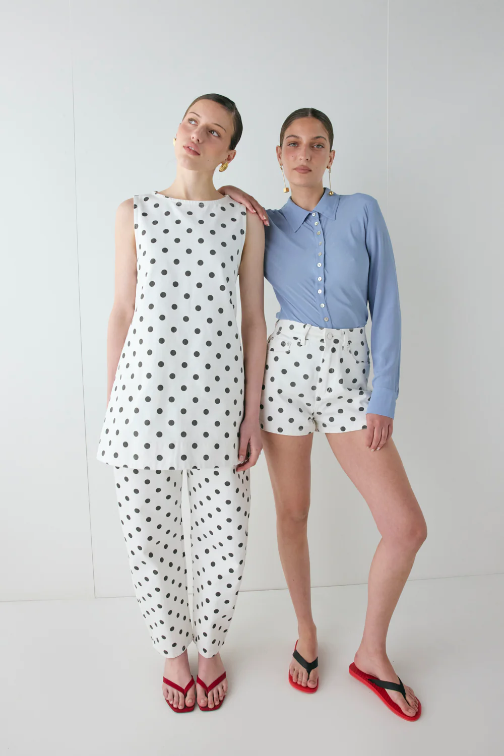 Lex Barrel Jeans Polka Dot - Image 3