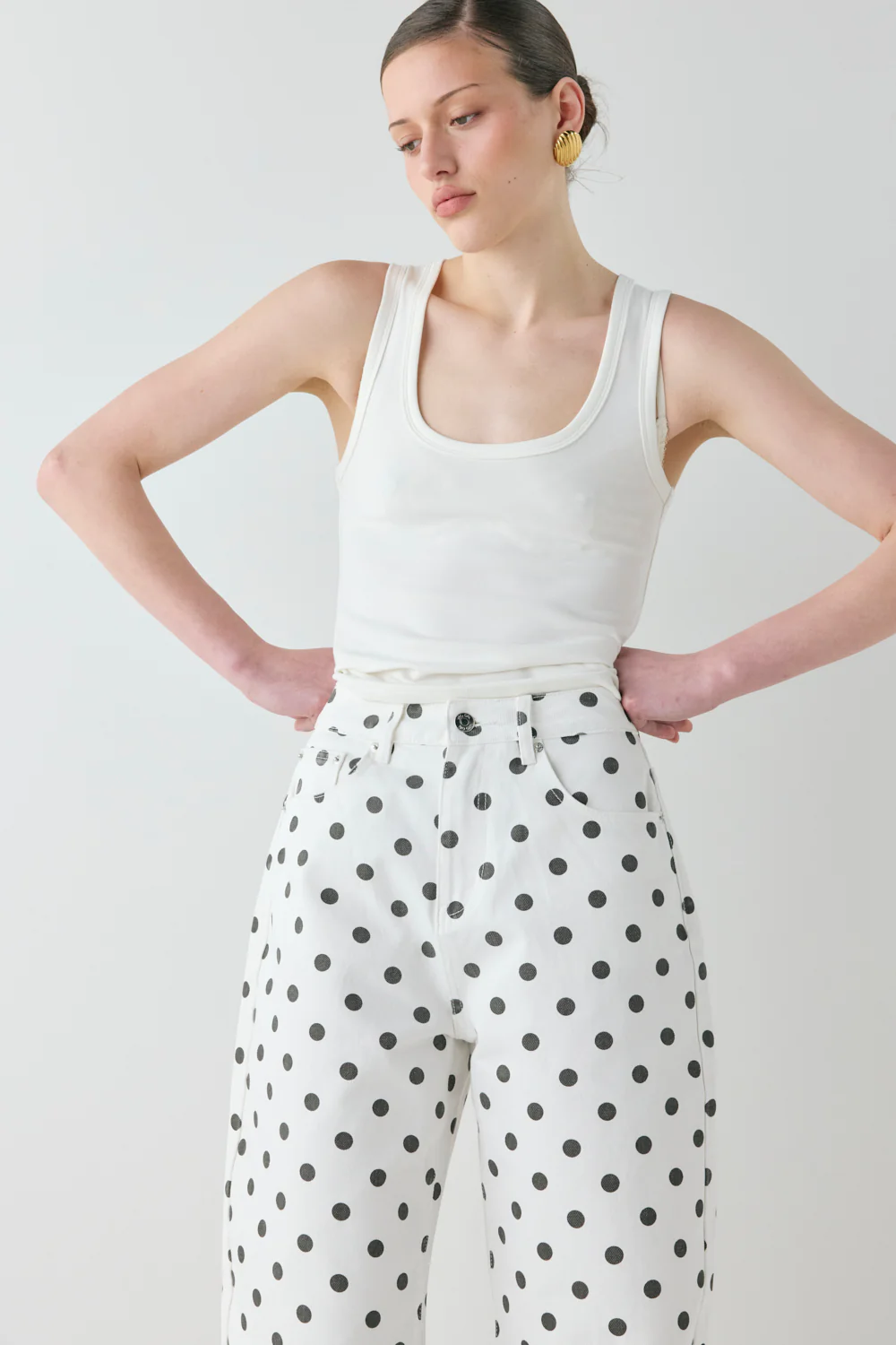 Lex Barrel Jeans Polka Dot - Image 4