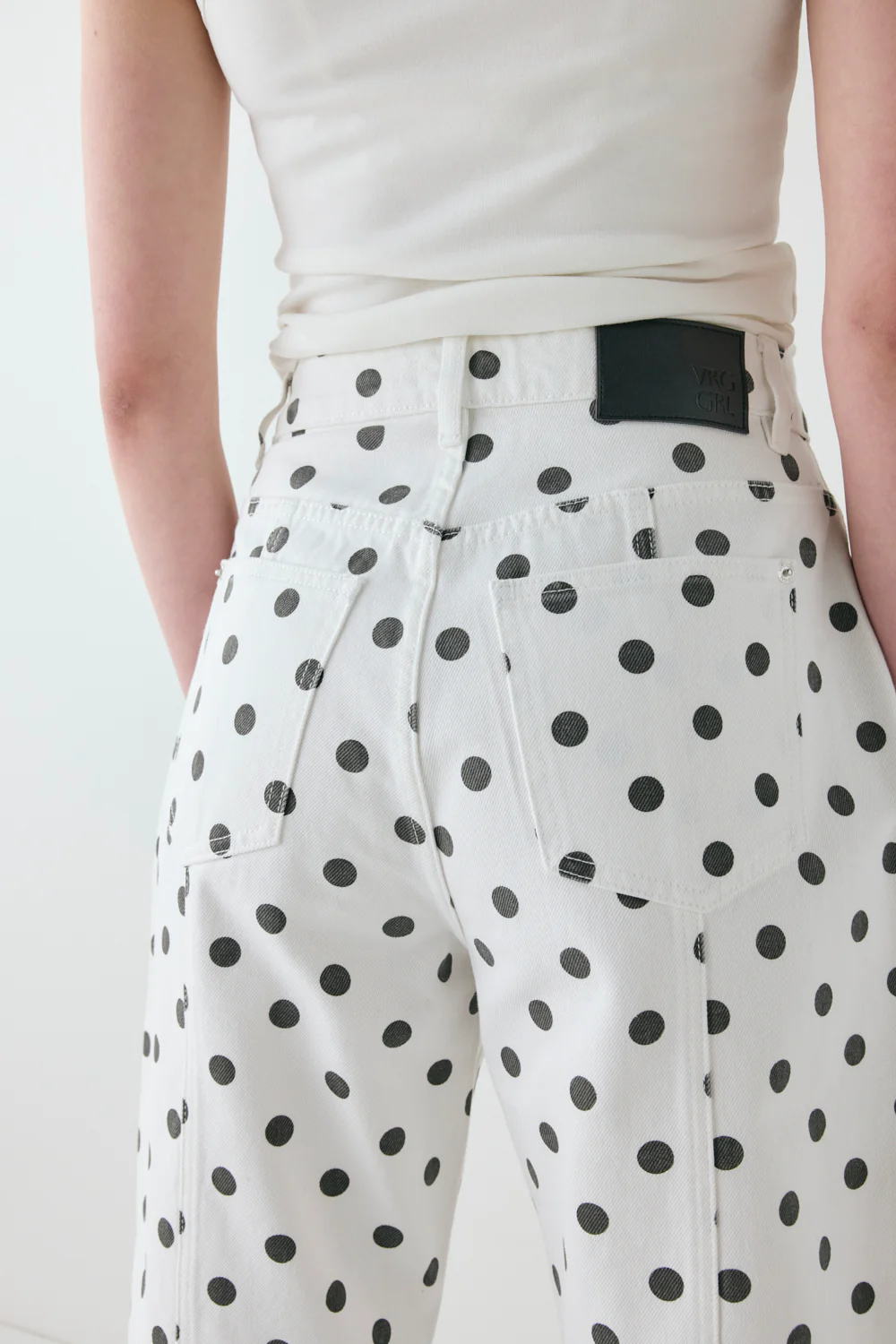 Lex Barrel Jeans Polka Dot - Image 7