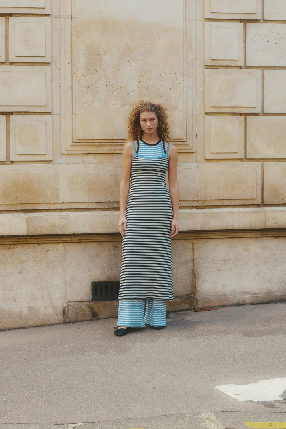 Liu Top Blue Stripe - Image 3
