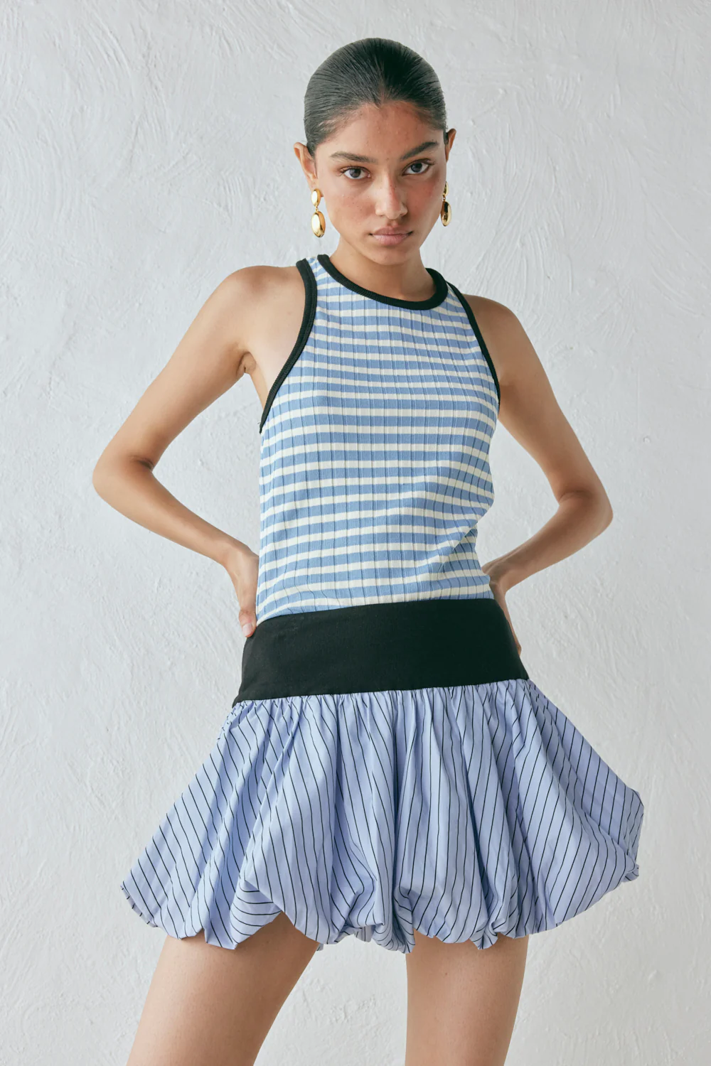 Liu Top Blue Stripe - Image 4