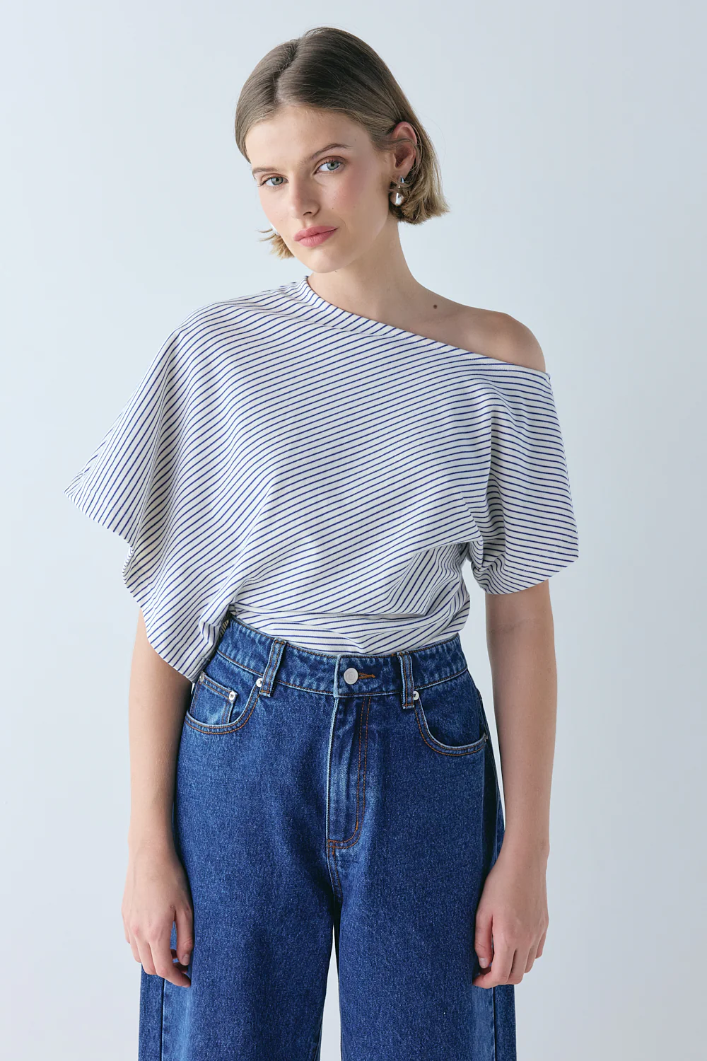 Liv Top Cobalt Stripe - Image 4
