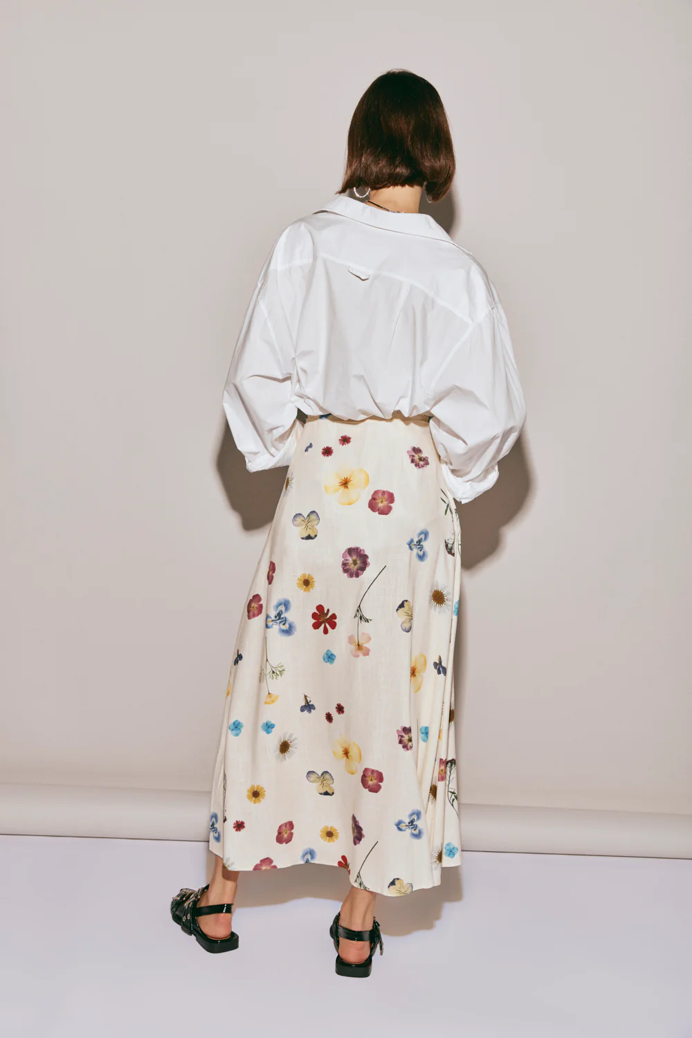 Love Language Midi Skirt Floral - Image 8
