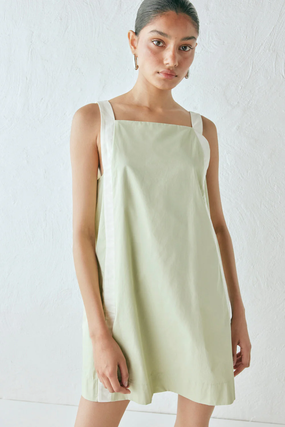 Luma Mini Dress Sage - Image 2