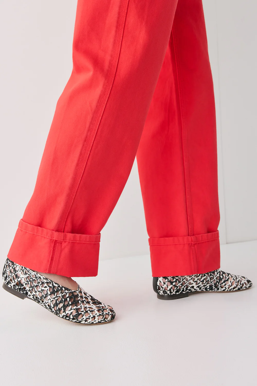 Manon Denim Jeans Red - Image 5