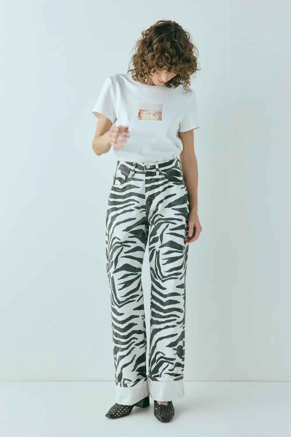 Manon Denim Jeans Zebra - Image 2