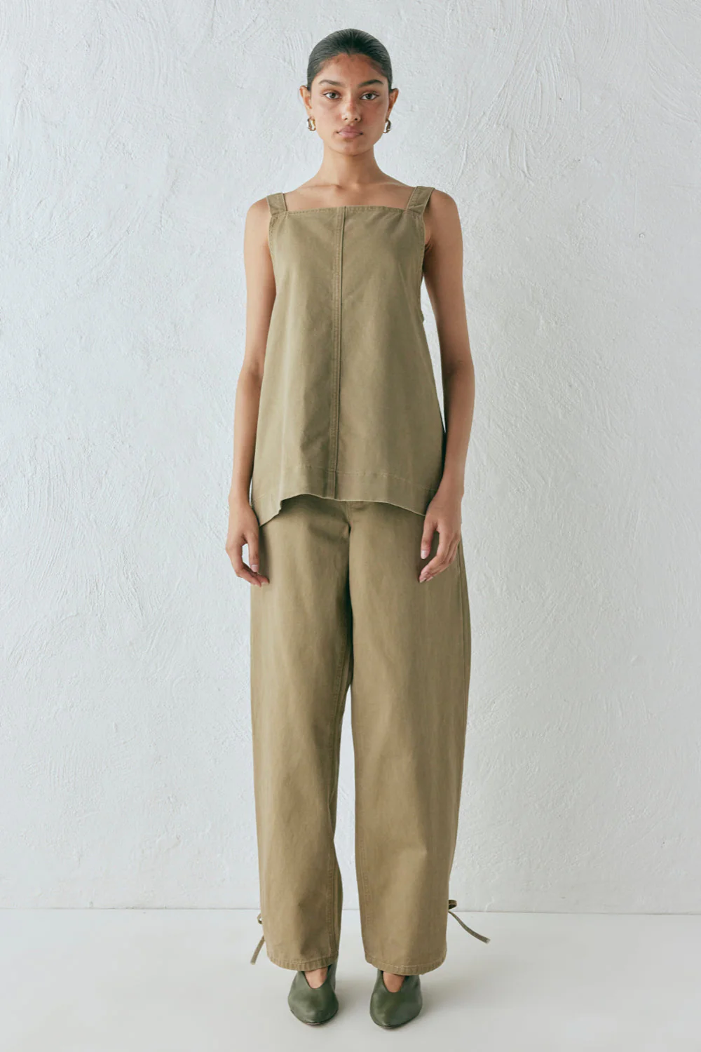 Marnie Denim Jeans Khaki - Image 6