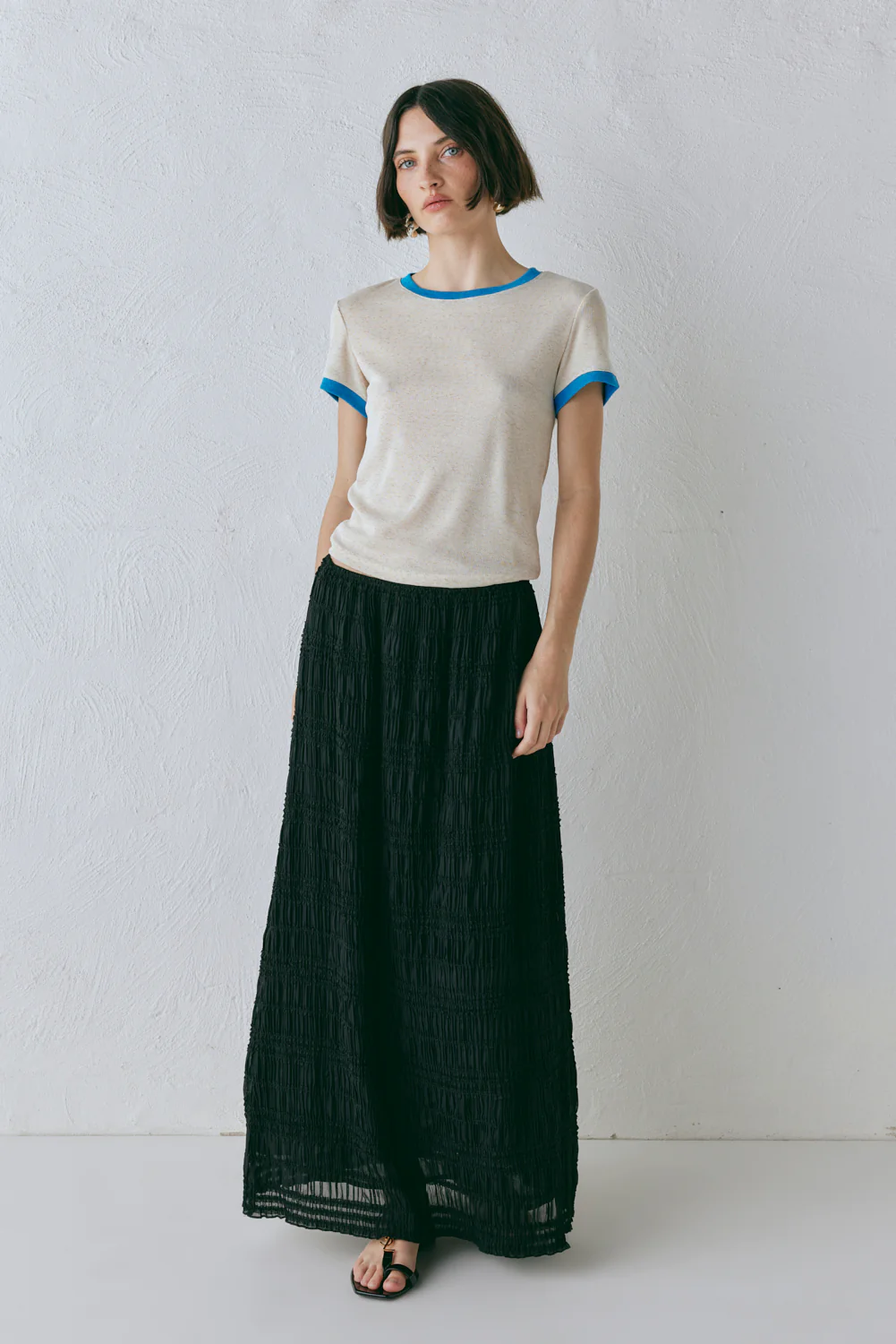Mia Midi Skirt Black - Image 7
