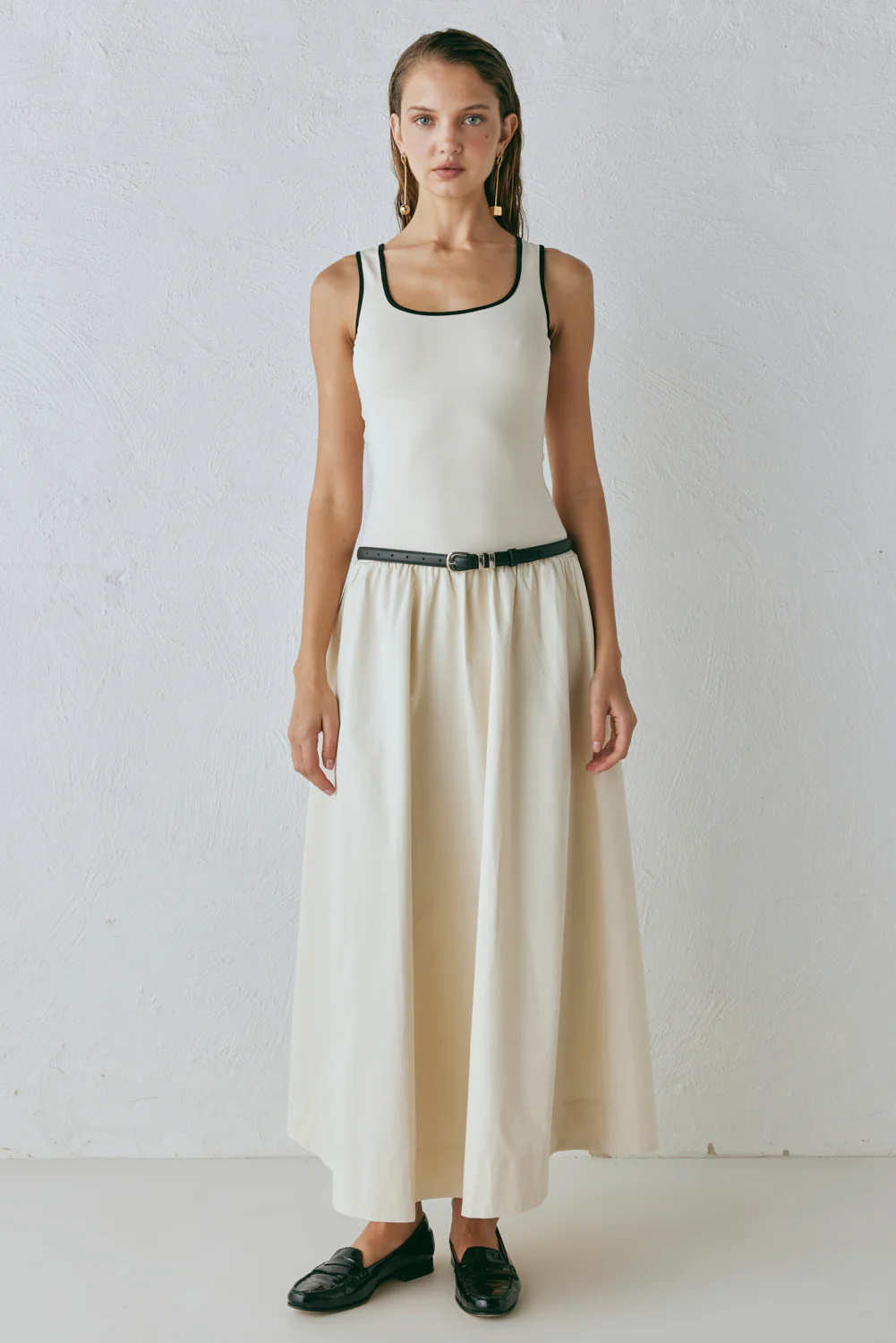 Milena Maxi Dress Cream - Image 6