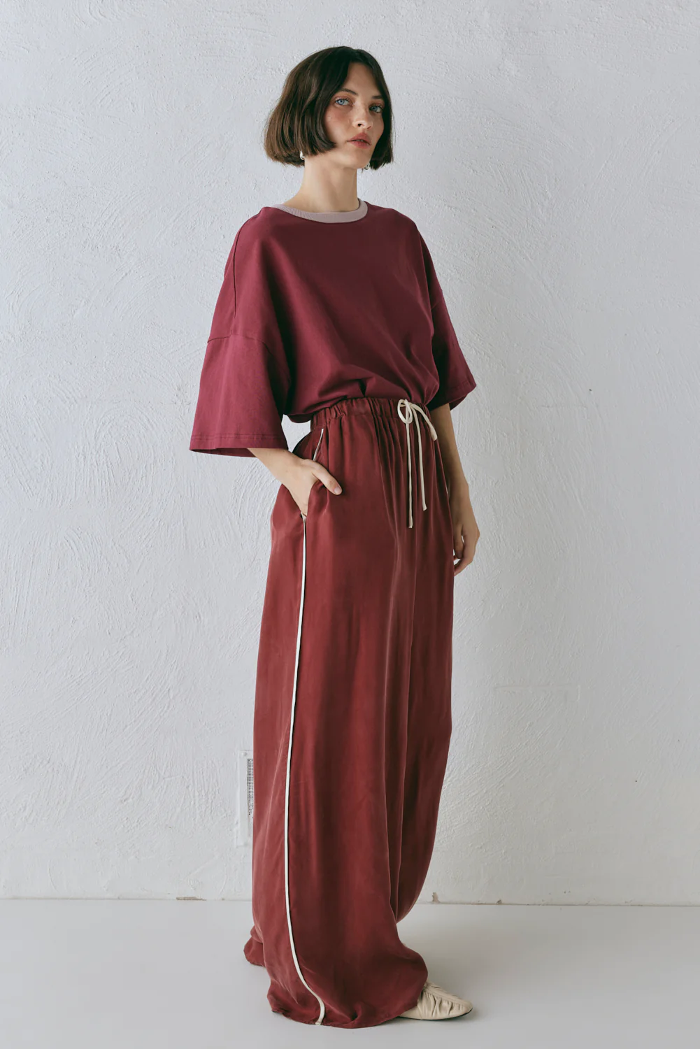 Moonscapes Pants Wine - Image 6