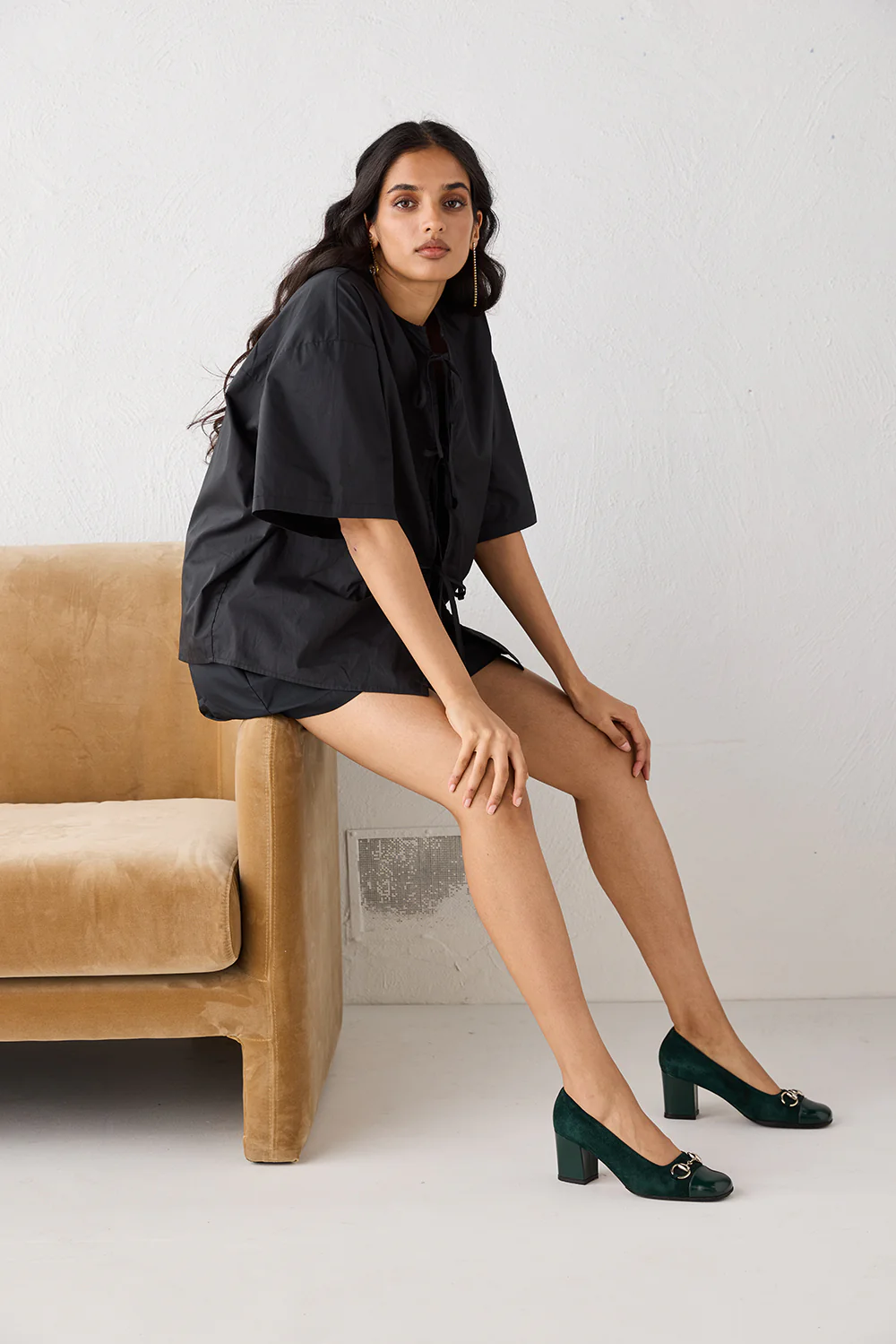Naomi Smock Top Black - Image 4