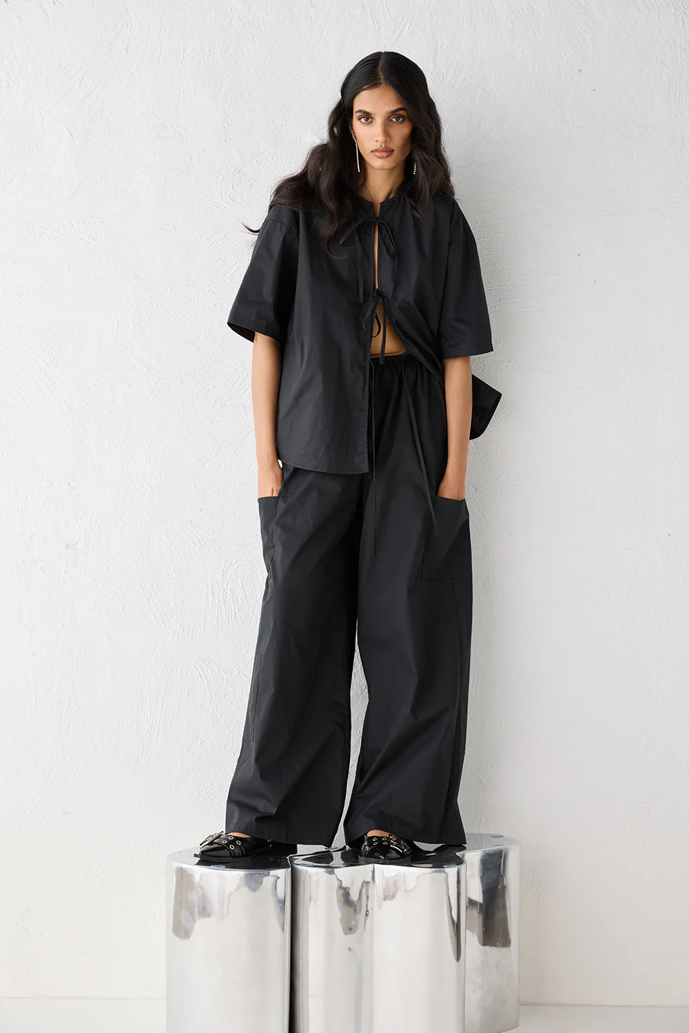 Naomi Smock Top Black - Image 5
