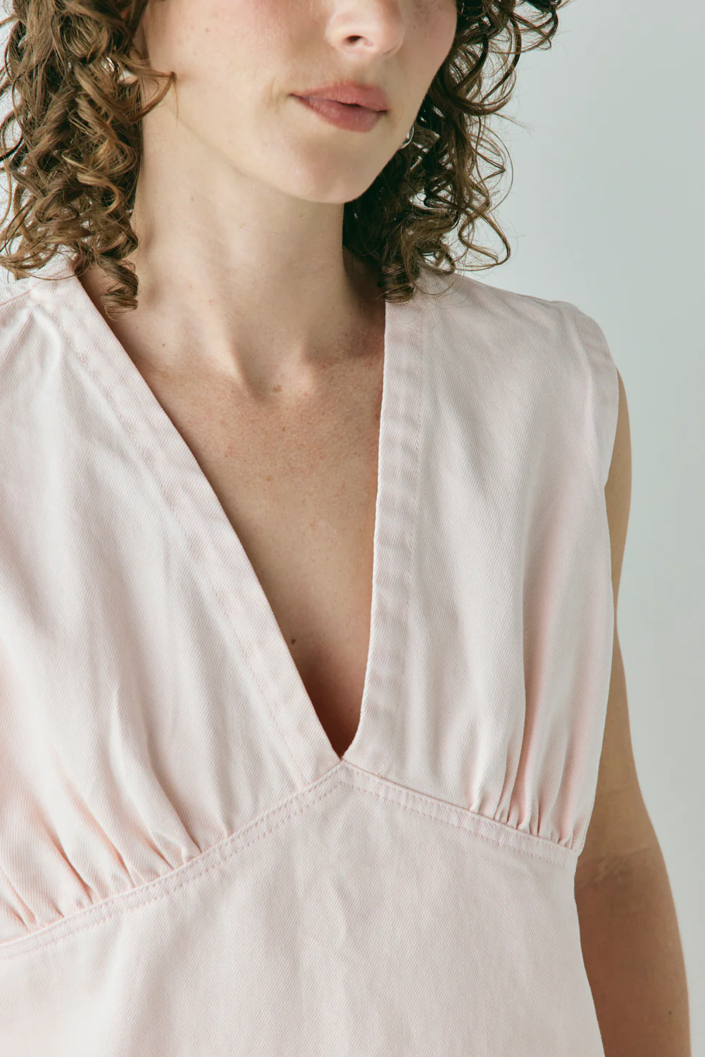 Nola Denim Top Musk - Image 3