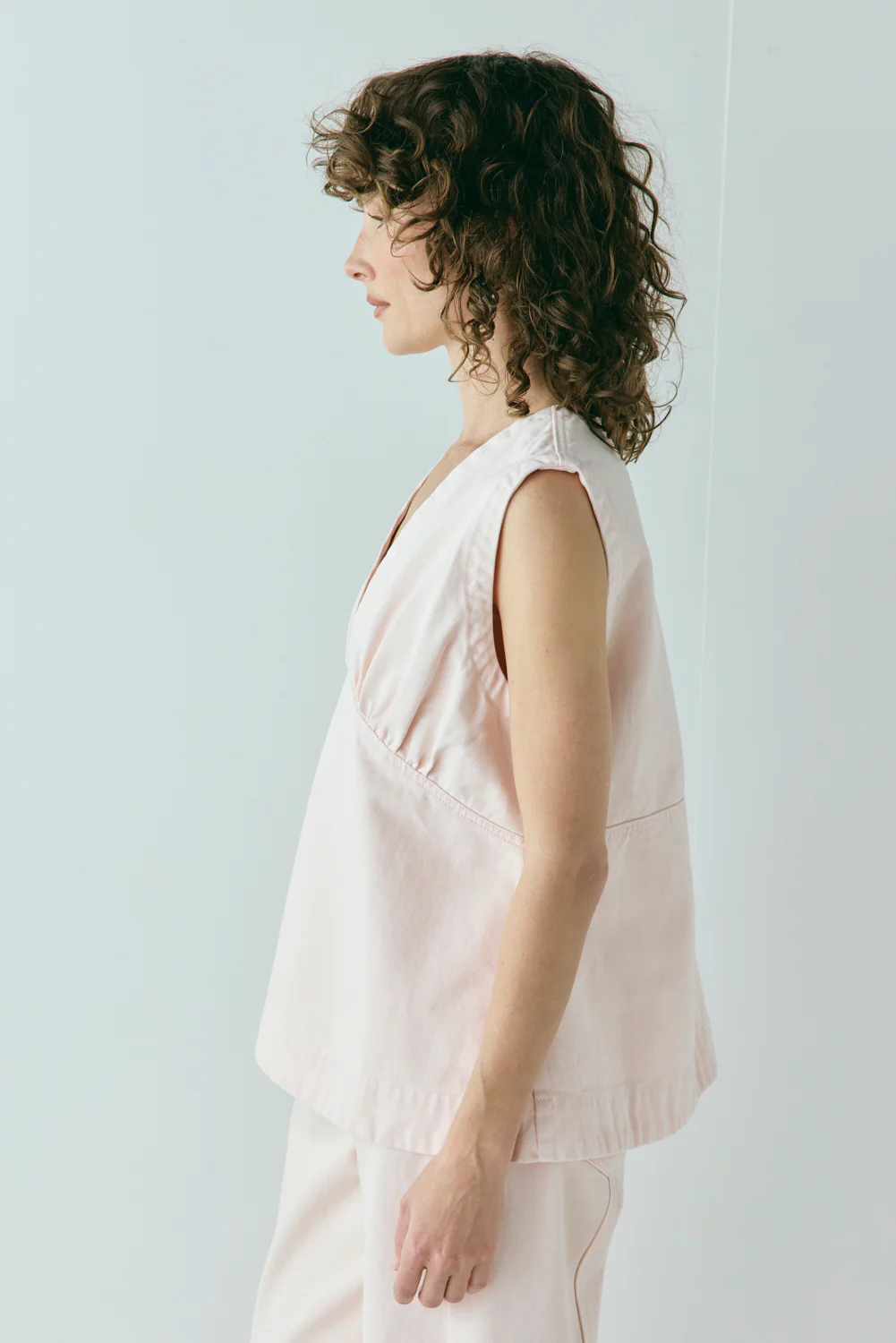 Nola Denim Top Musk - Image 5
