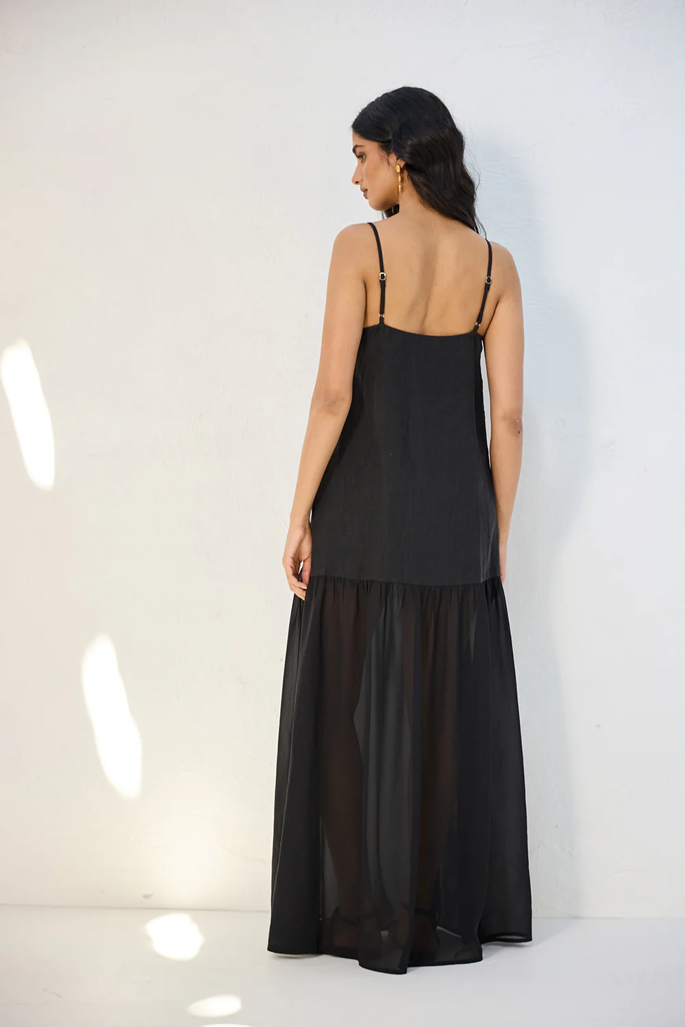 Nora Maxi Dress Black - Image 4