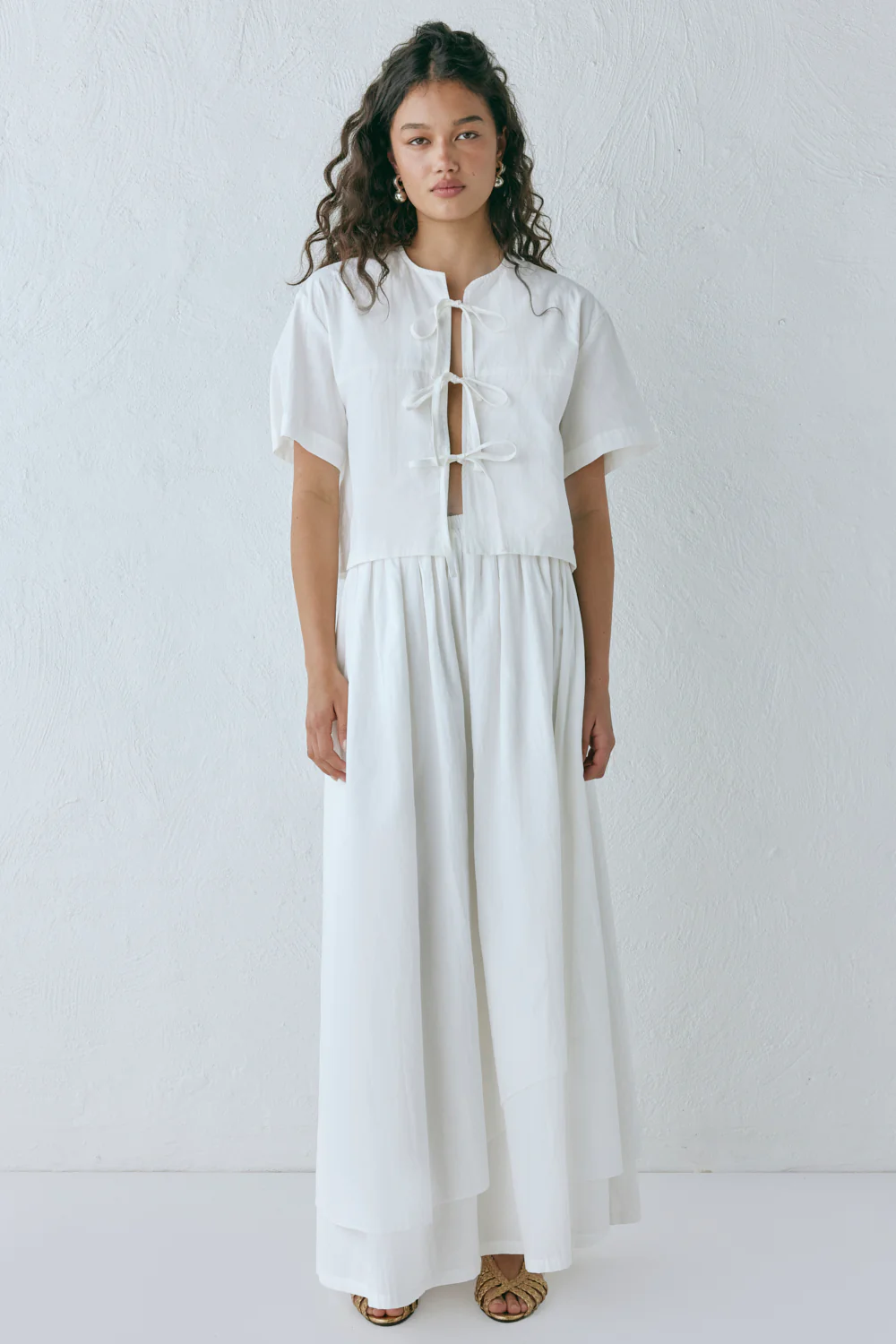 Portia Smock Top White - Image 5