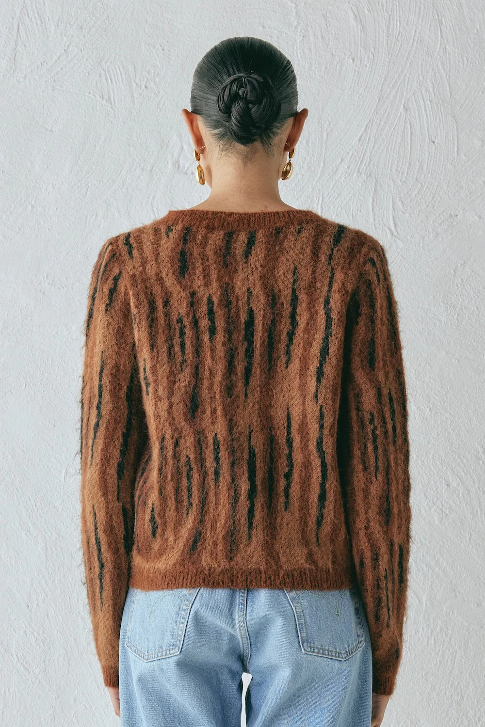 Ralph Knit Cardigan Brown - Image 10