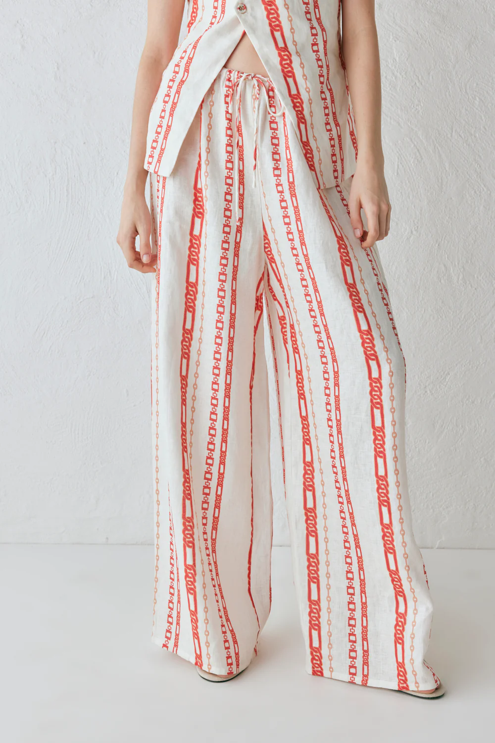 Raya Linen Pants Ora - Image 3