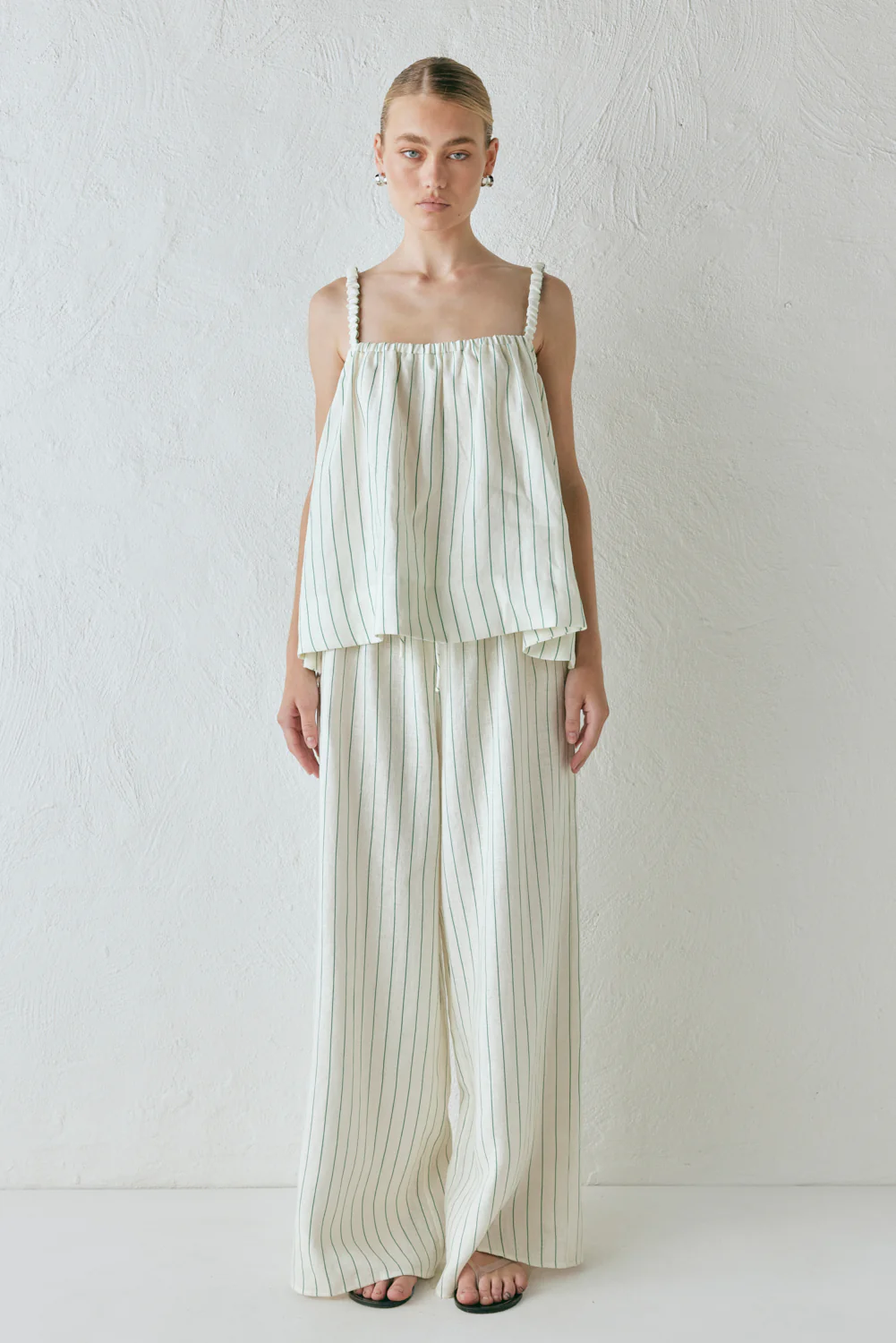 Raya Linen Pants Stripe - Image 6