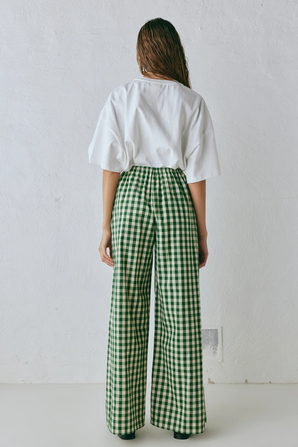 Raya Pants Green Check - Image 9