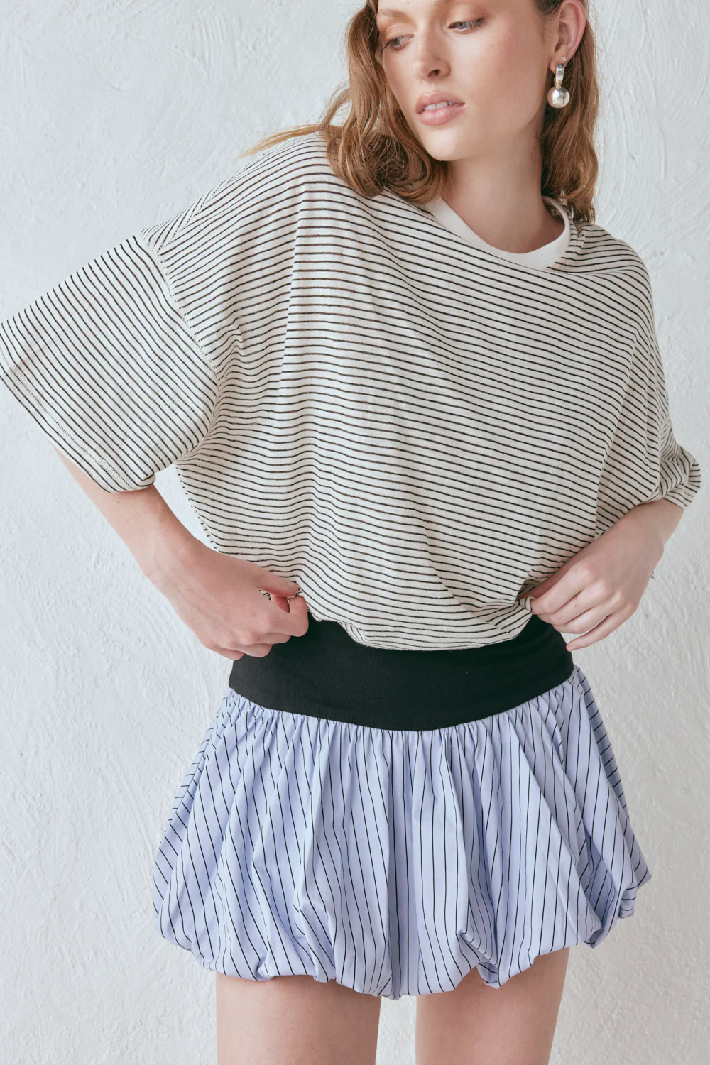 Remy Skort Blue Stripe - Image 4