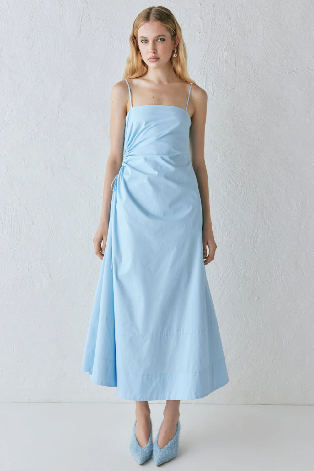 Sailor Midi Dress Sky - Image 3