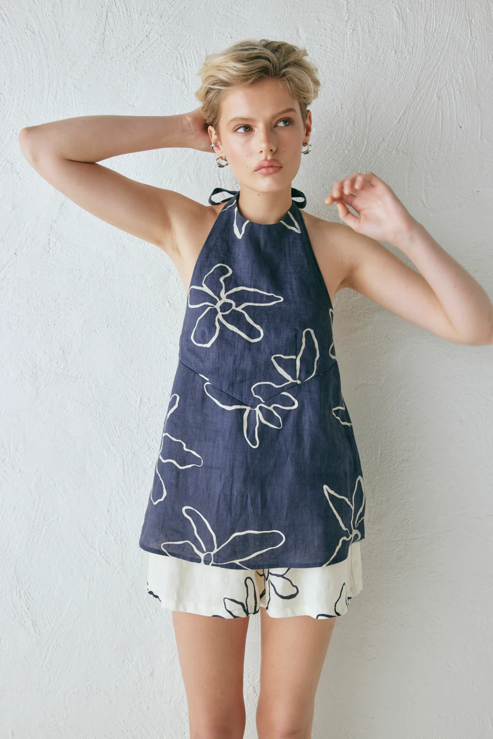 Sierra Linen Top Fleur - Image 7