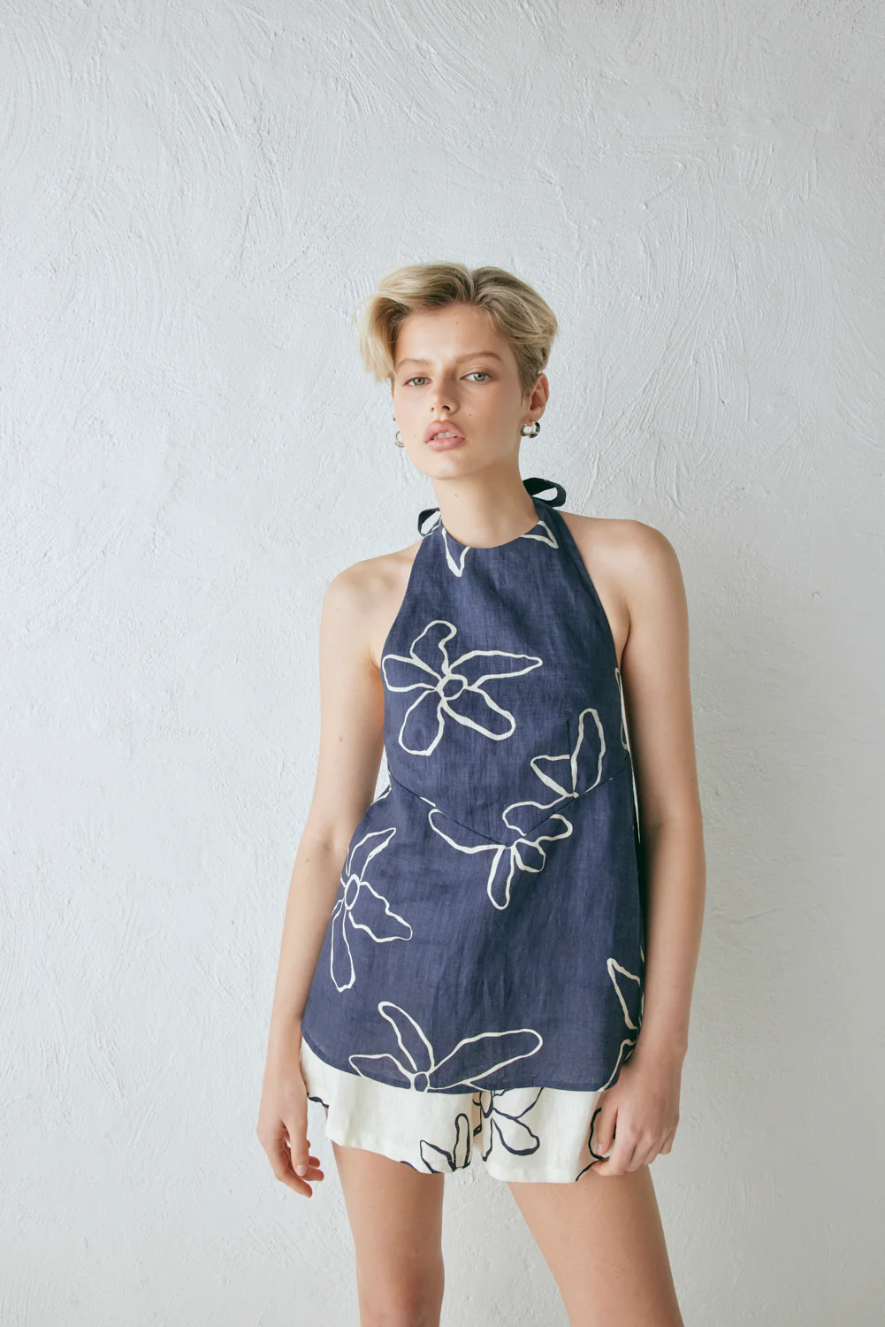 Sierra Linen Top Fleur - Image 8