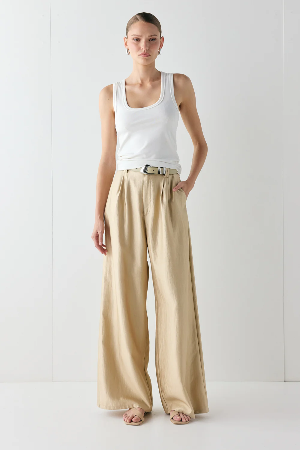 Skye Pants Gold - Image 3