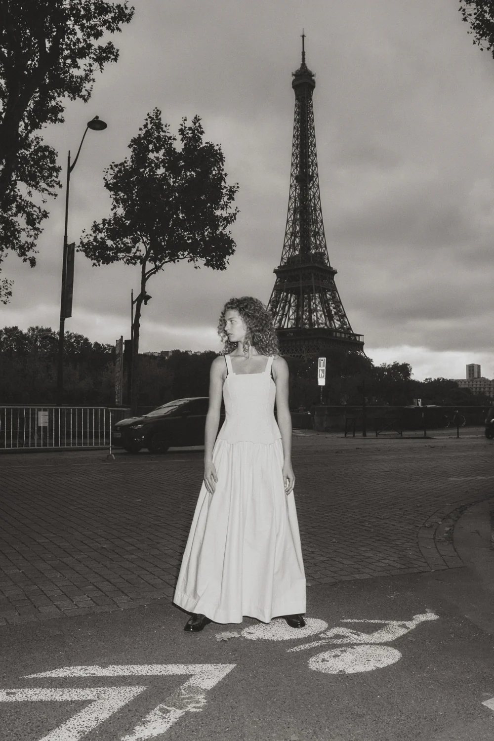 Sloane Maxi Dress Cream - Image 2