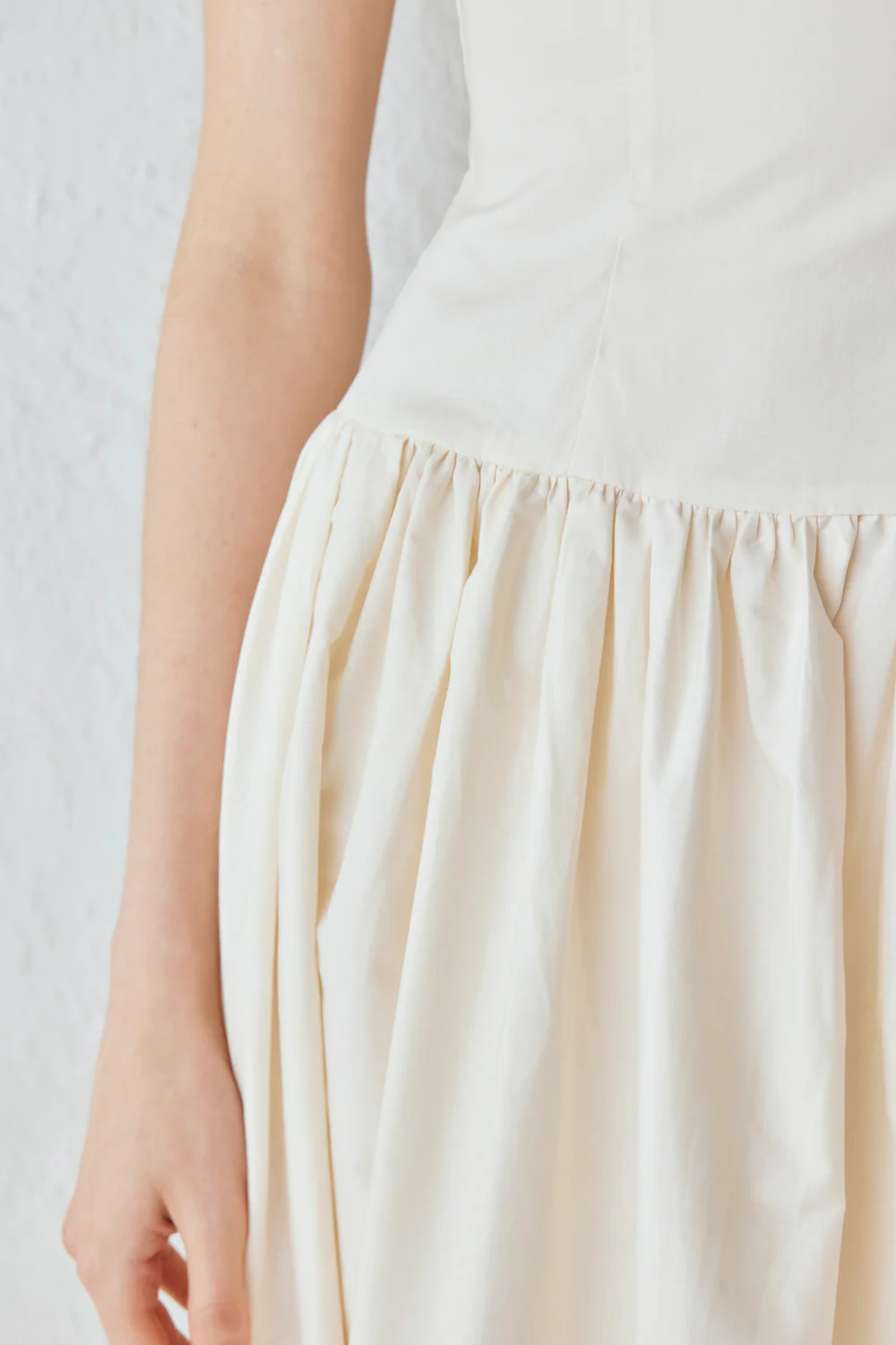 Sloane Maxi Dress Cream - Image 4