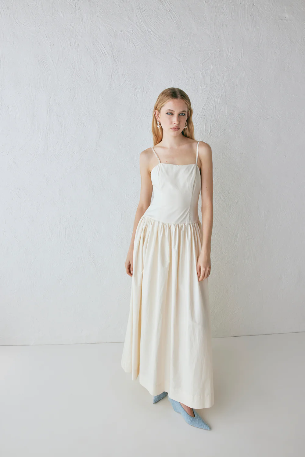 Sloane Maxi Dress Cream - Image 6