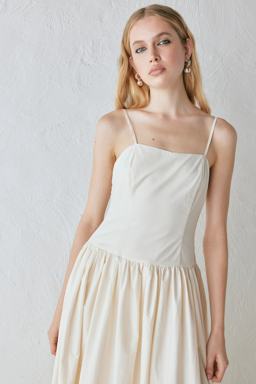 Sloane Maxi Dress Cream - Image 8