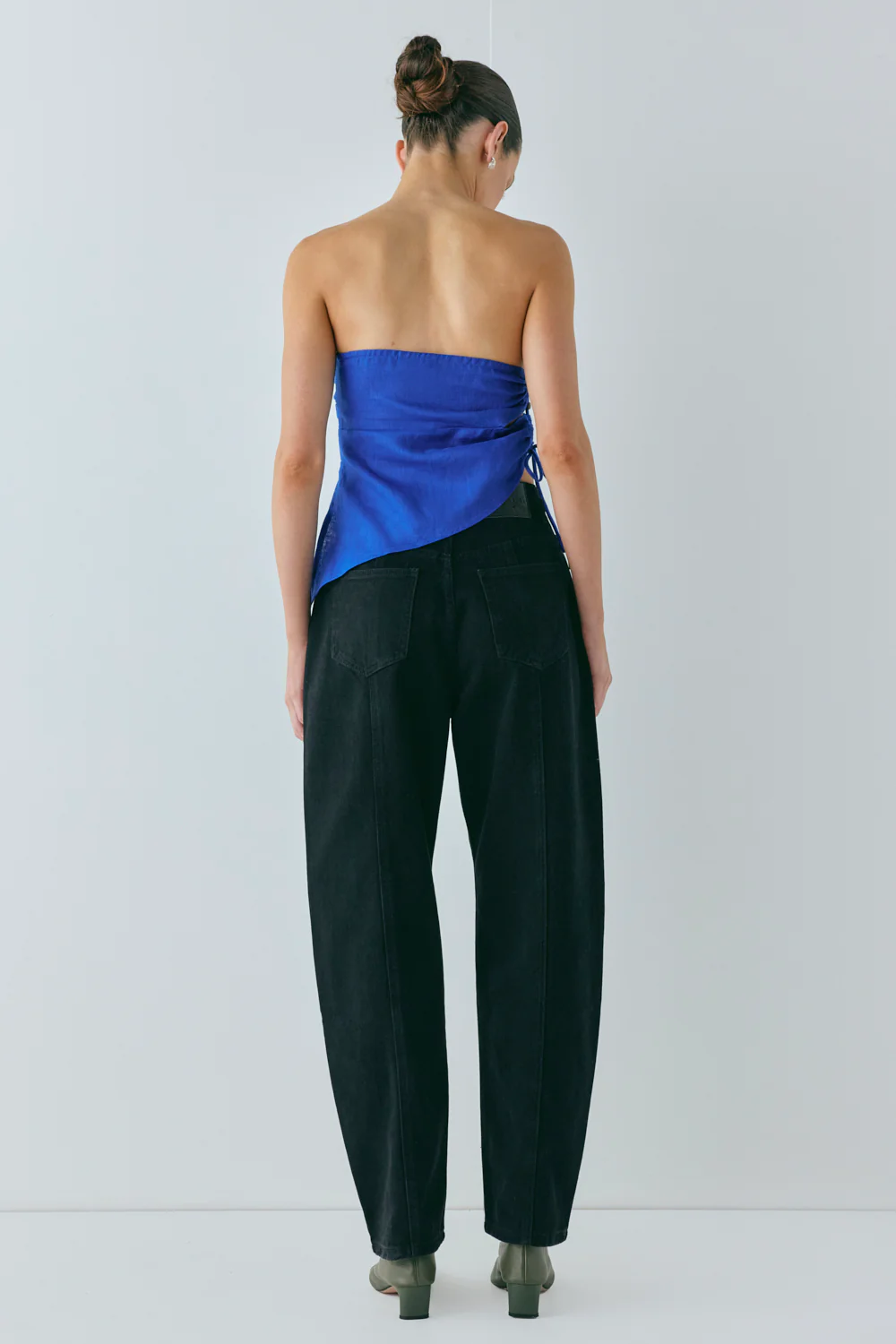 Sunrays Linen Top Royal Blue - Image 6