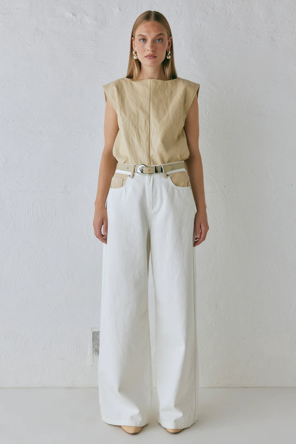 Sutton Denim Jeans White - Image 7