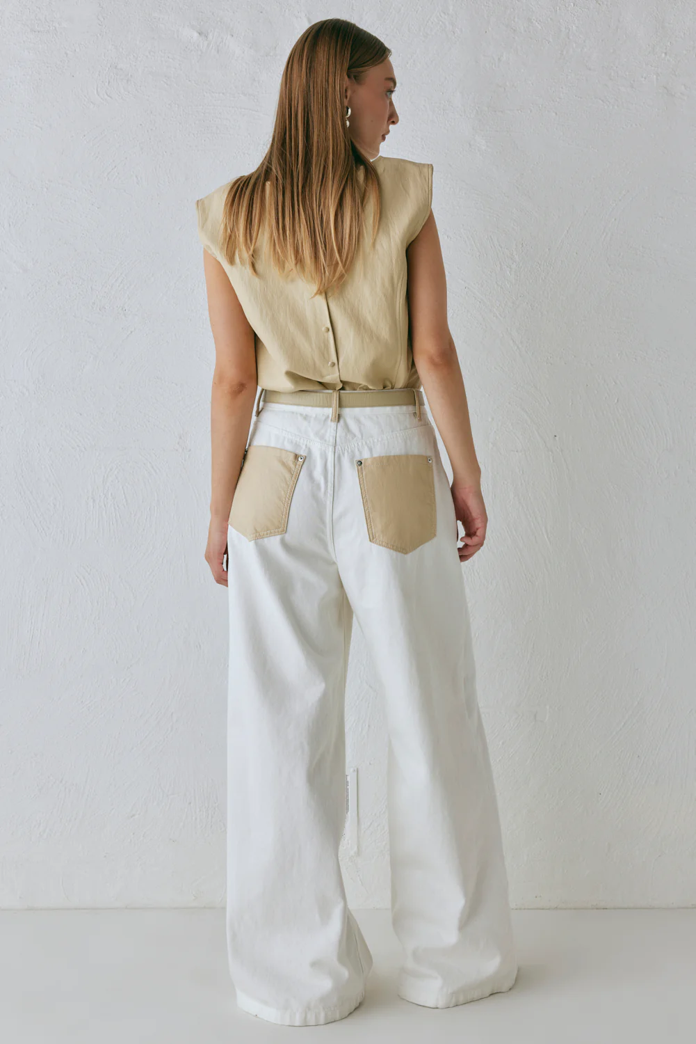 Sutton Denim Jeans White - Image 9