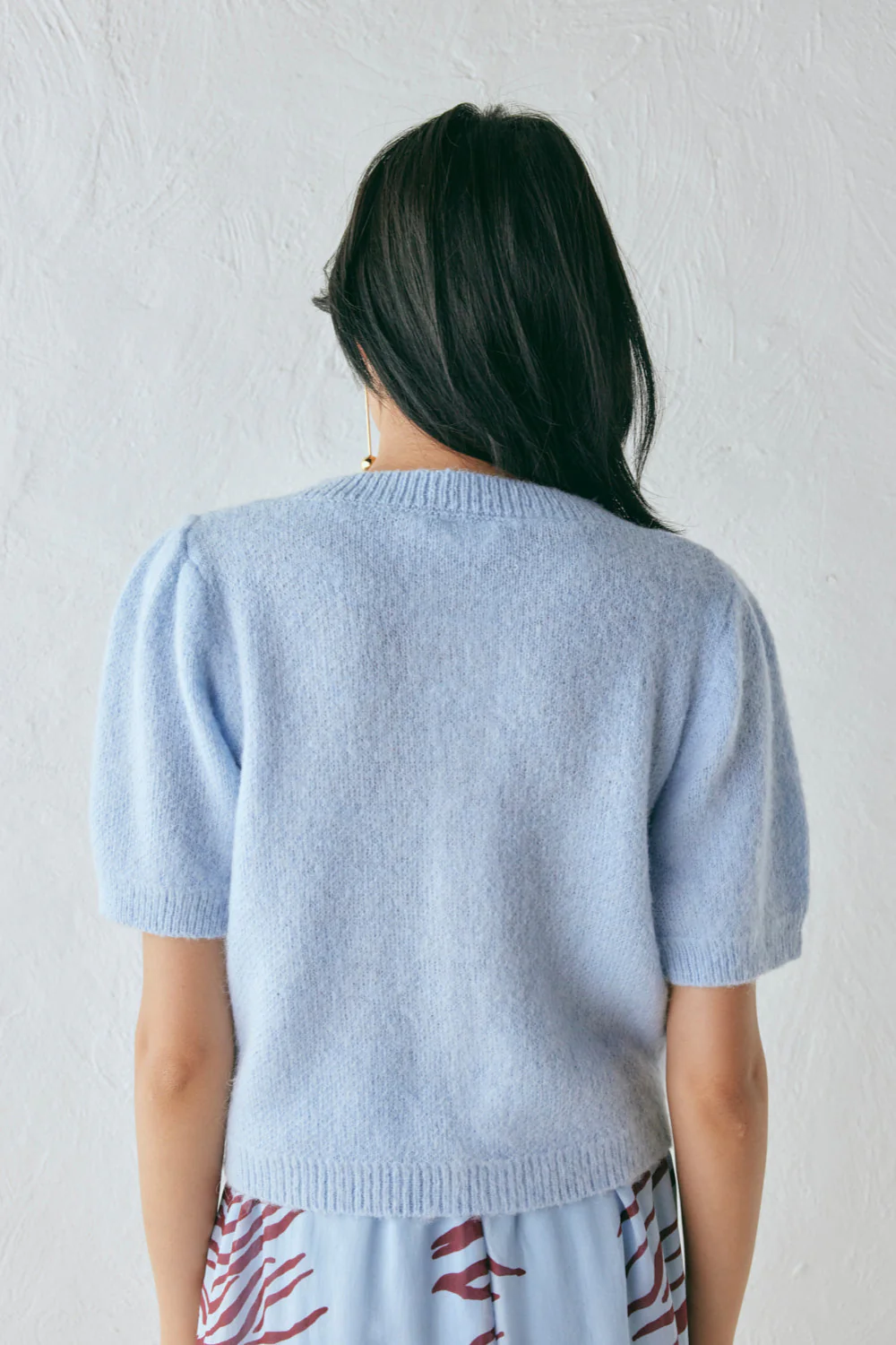 Tess Knit Top Sky - Image 8