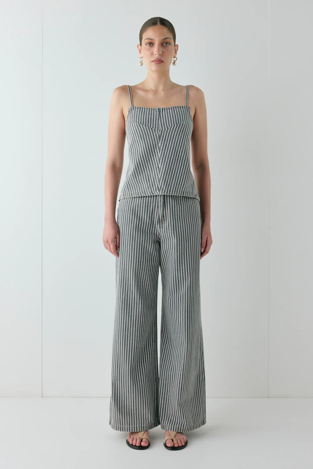 Tilda Denim Top Stripe - Image 3
