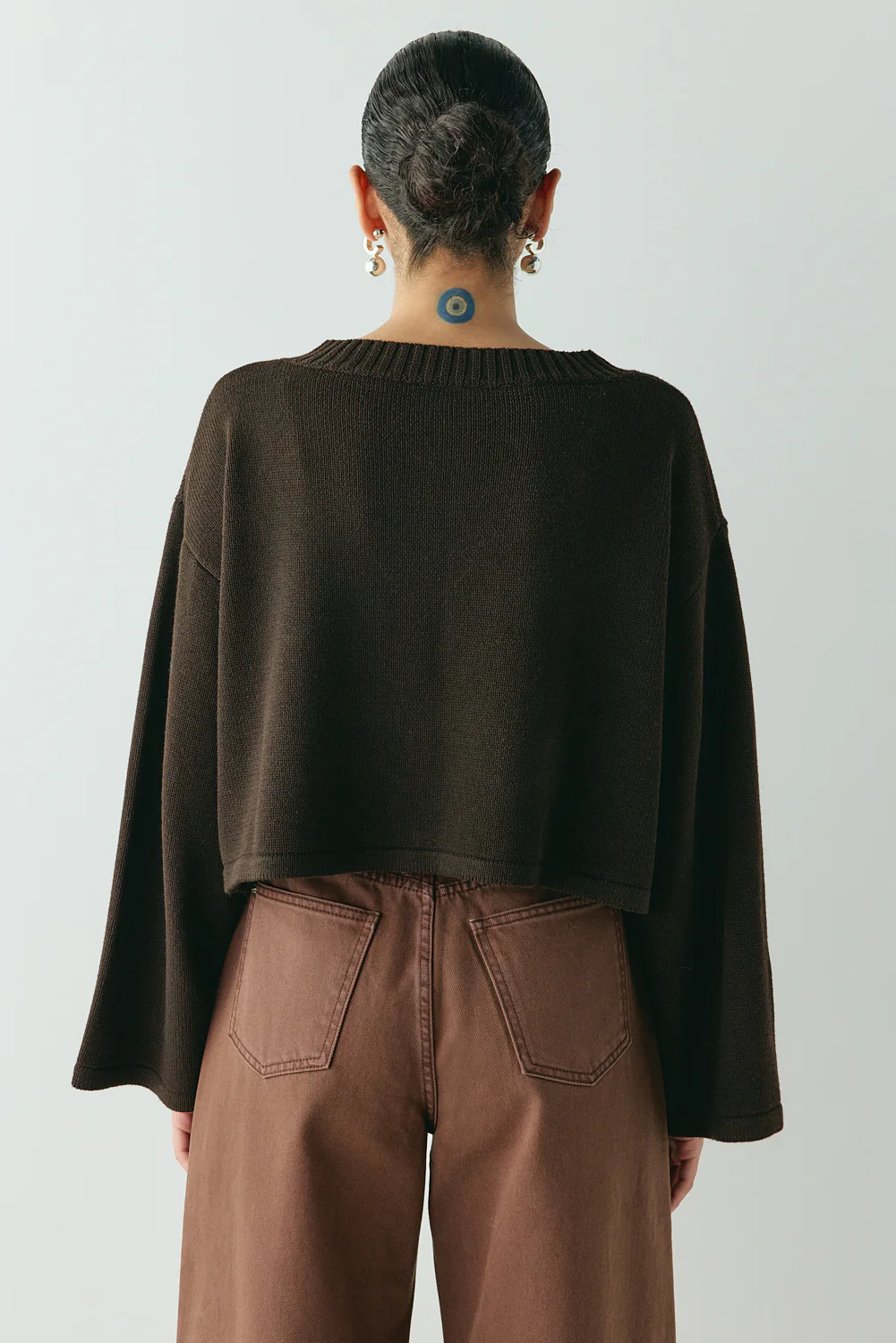 Tori Knit Cardigan Brown - Image 8