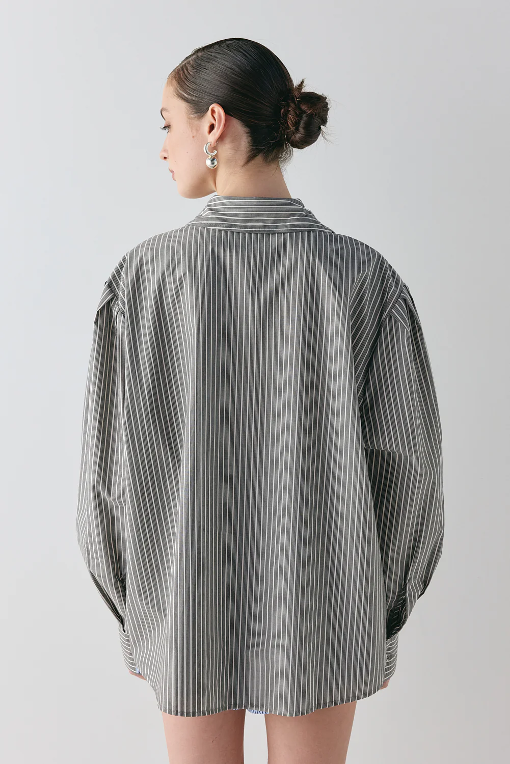 Tully Shirt Charcoal Stripe - Image 5