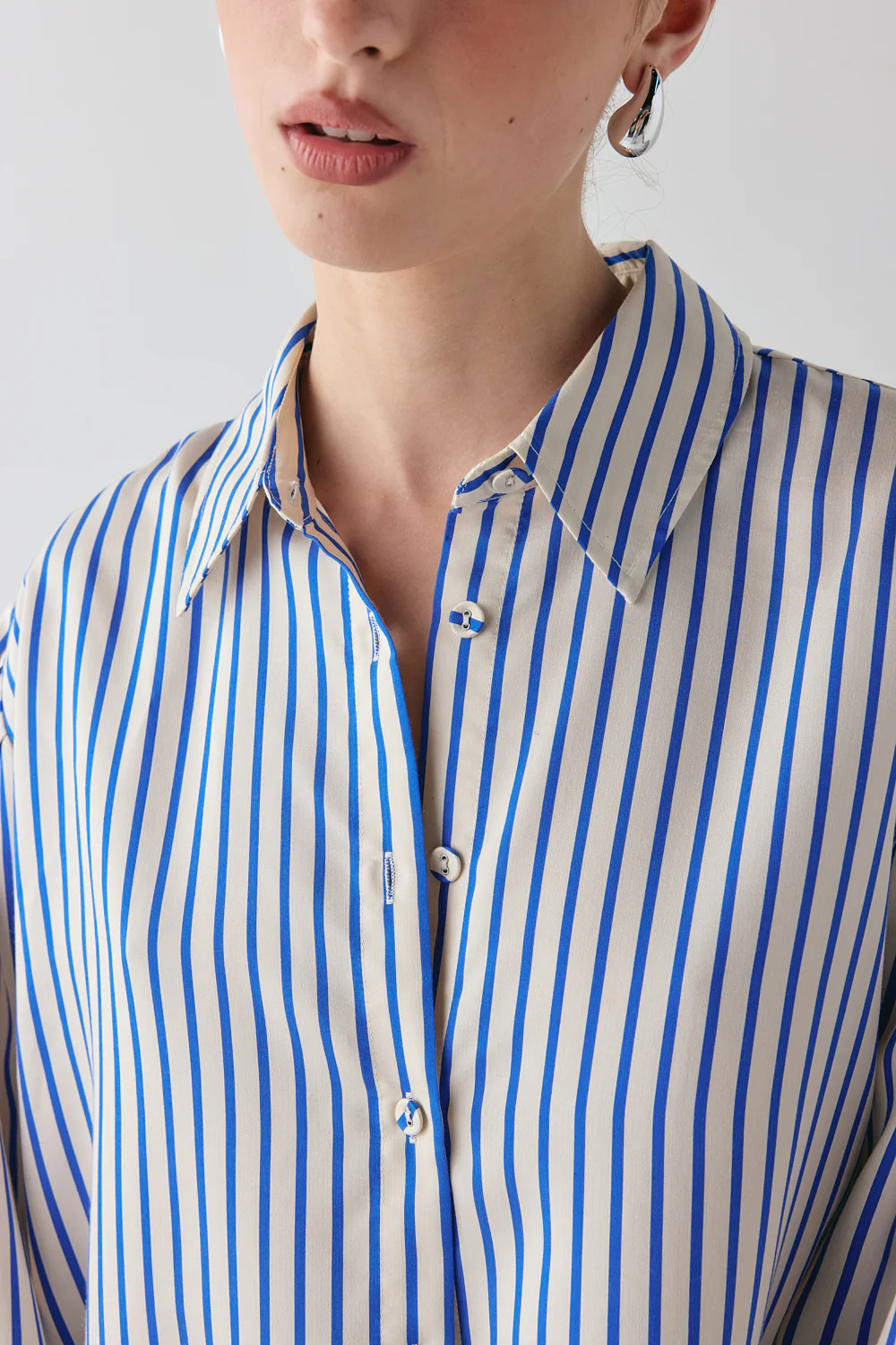 Tully Shirt Cobalt Stripe - Image 3