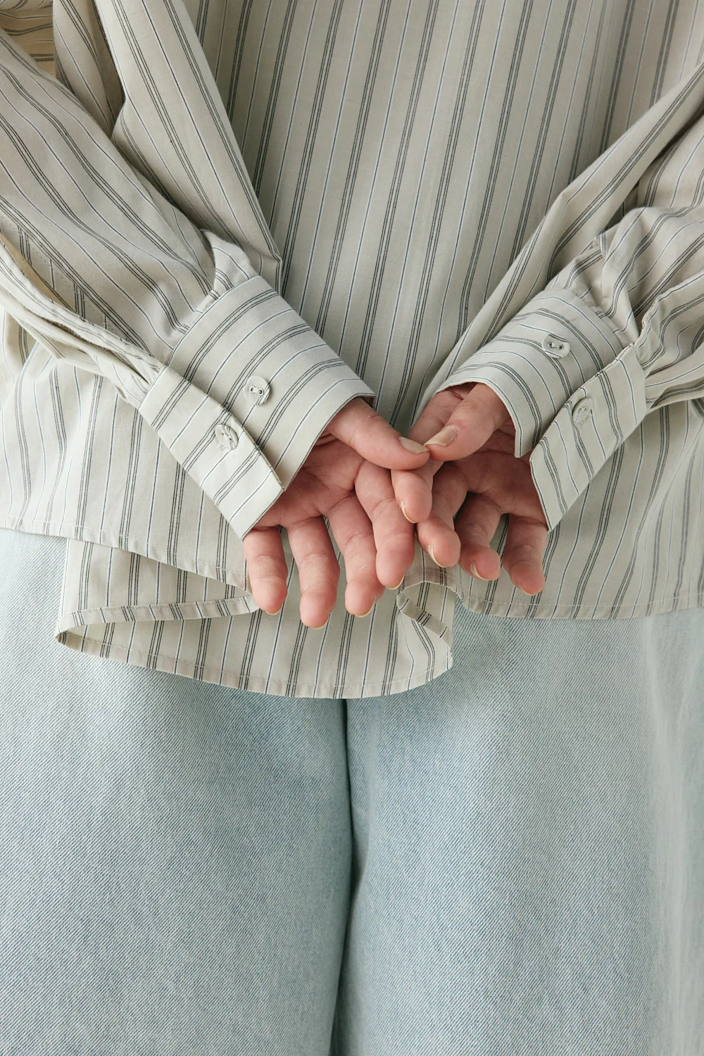 Tully Shirt Oat Stripe - Image 6