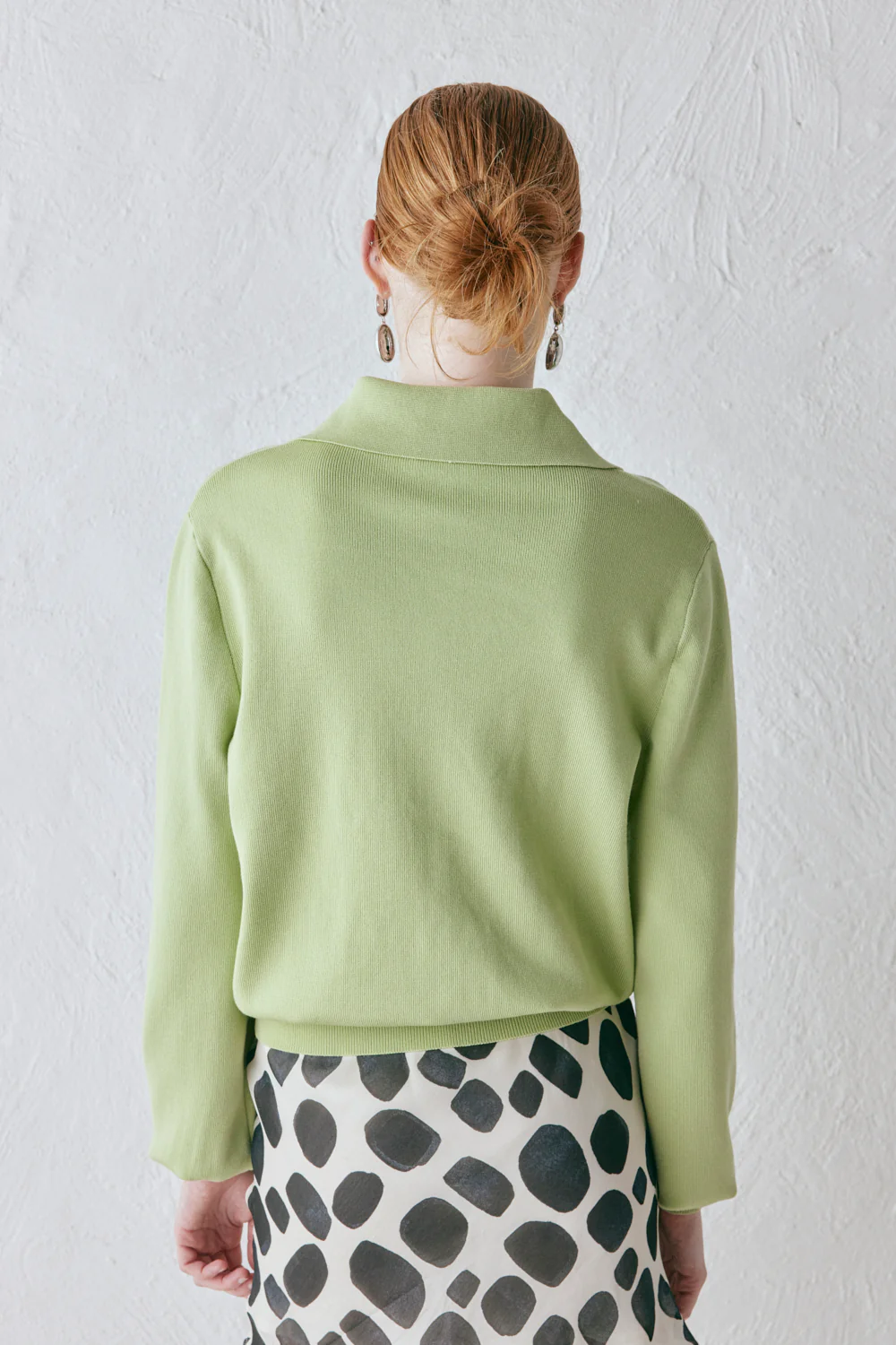 Tyra Knit Jumper Lime - Image 7