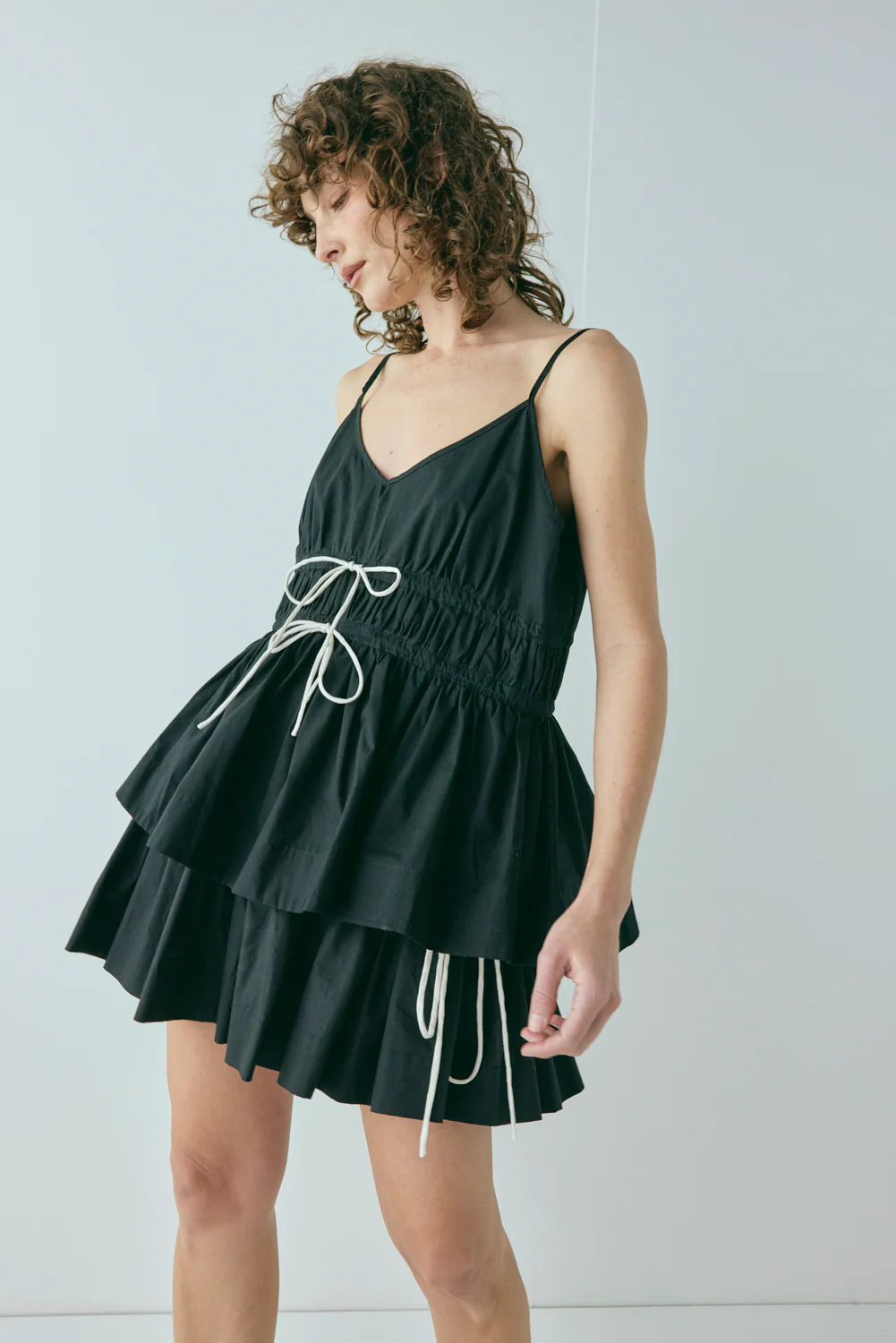 Vada Mini Skirt Black - Image 5