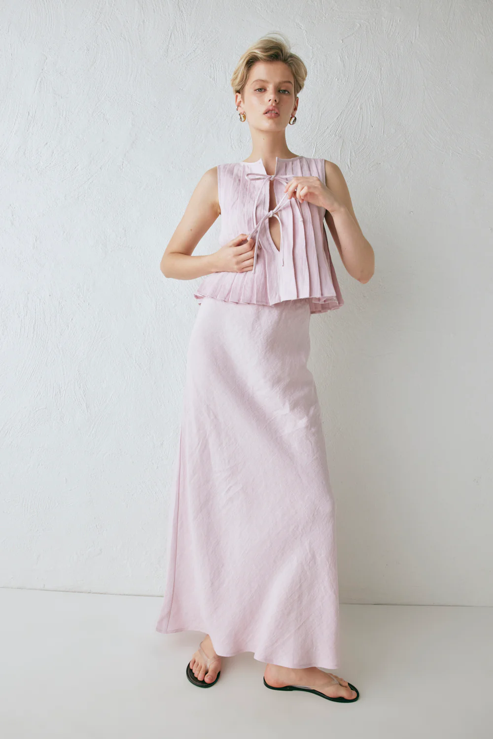 Valeria Linen Top Musk - Image 6
