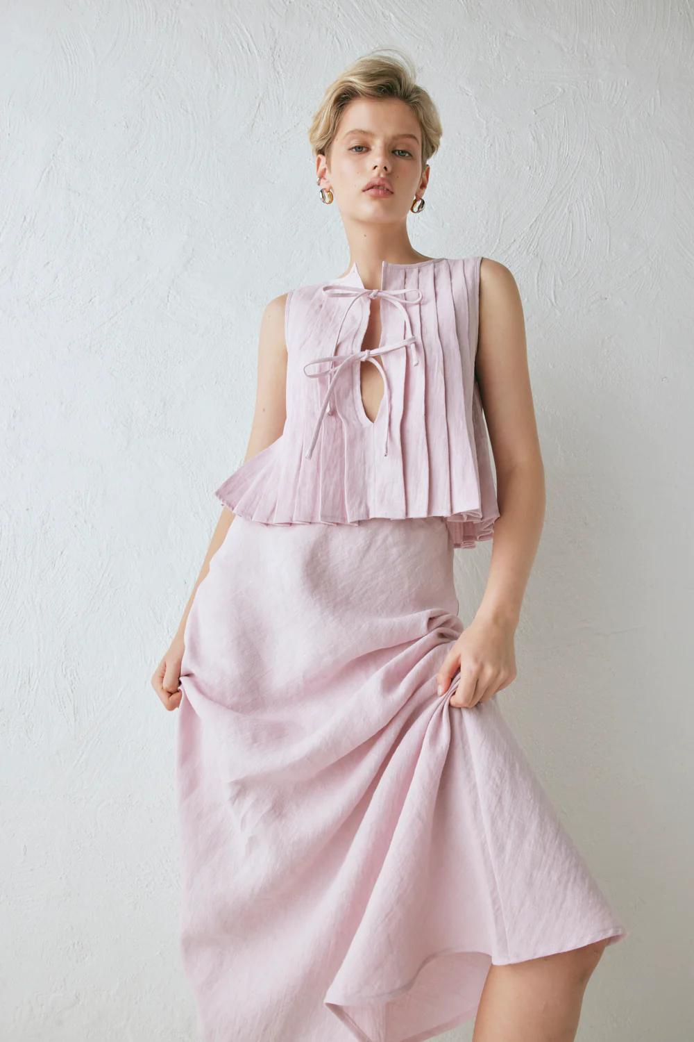 Valeria Linen Top Musk - Image 7