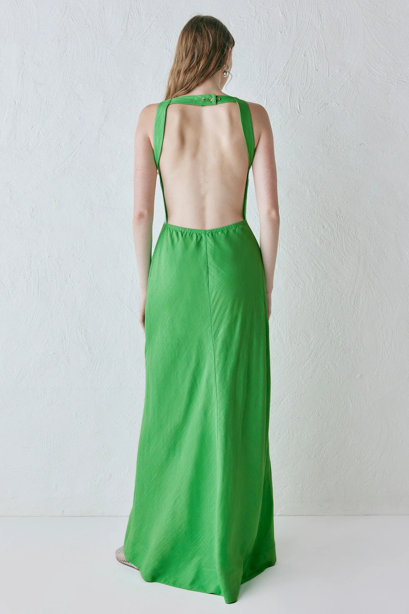 Venetta Maxi Dress Green - Image 6