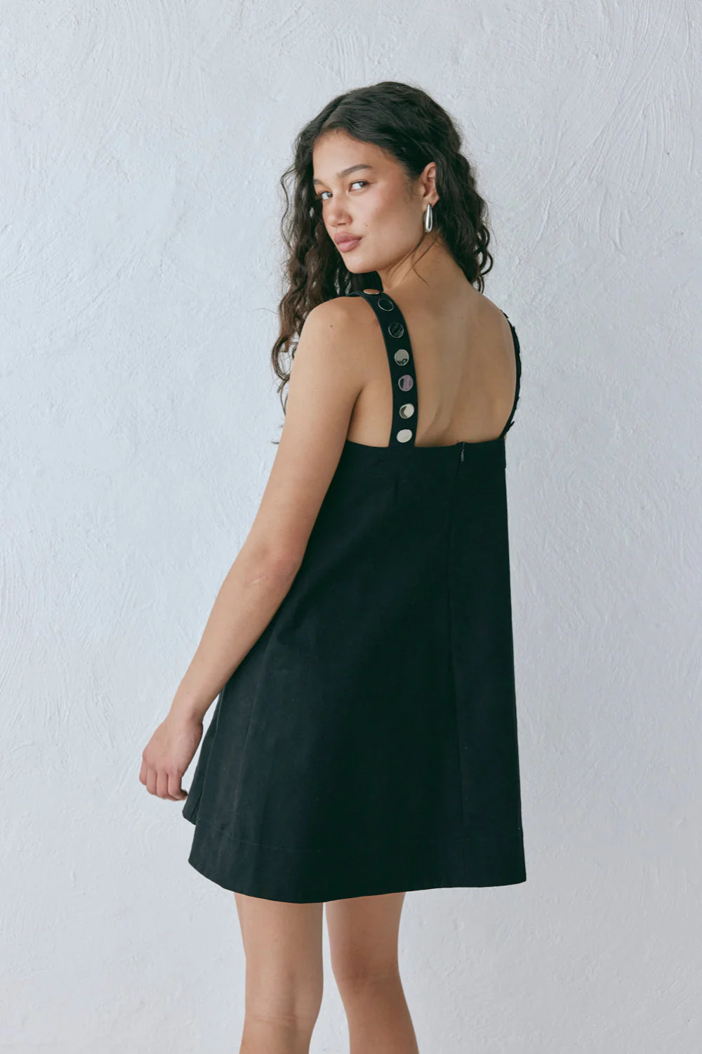 Vienna Mini Dress Black - Image 2